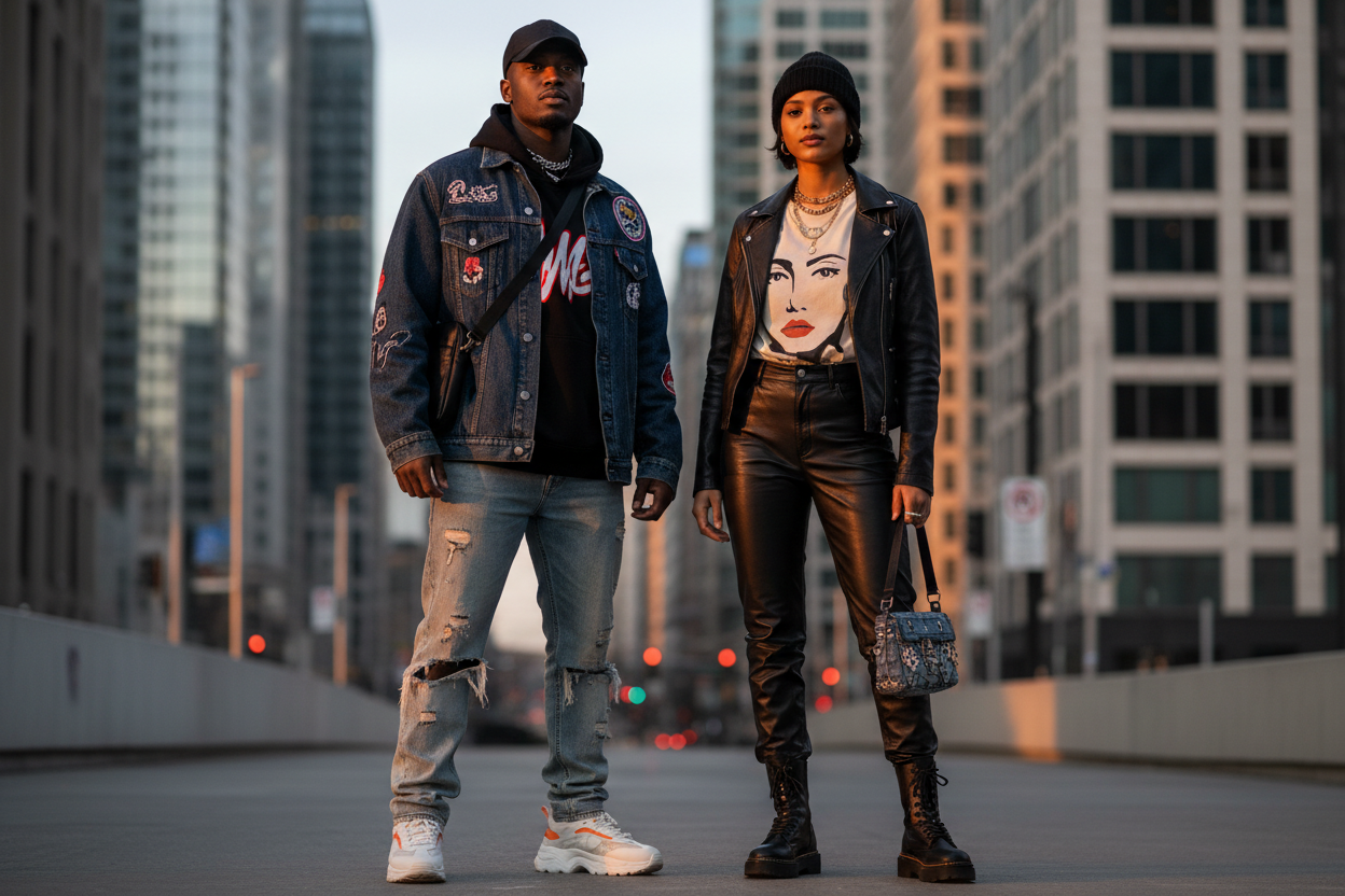 un poco mas street wear